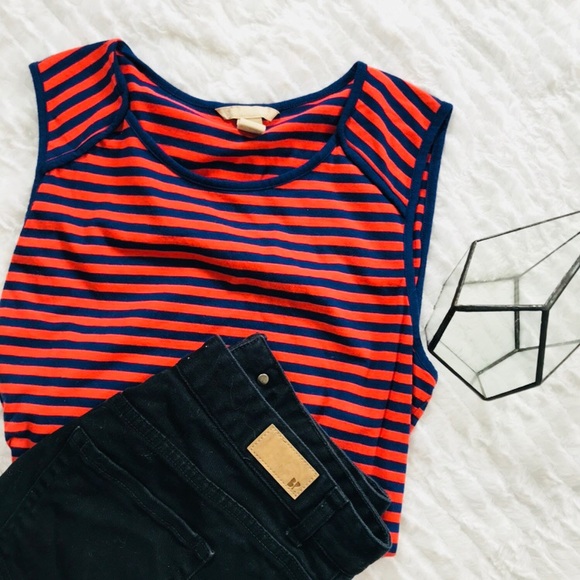 Banana Republic Tops - Blue & Orange Long Tank!